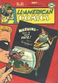 Cover Thumbnail for All-American Comics (DC, 1939 series) #89