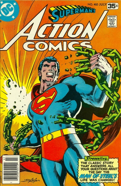 Cover for Action Comics (DC, 1938 series) #485