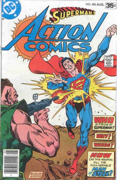 Cover for Action Comics (DC, 1938 series) #486