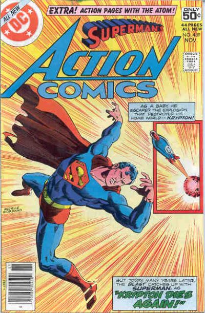 Cover for Action Comics (DC, 1938 series) #489