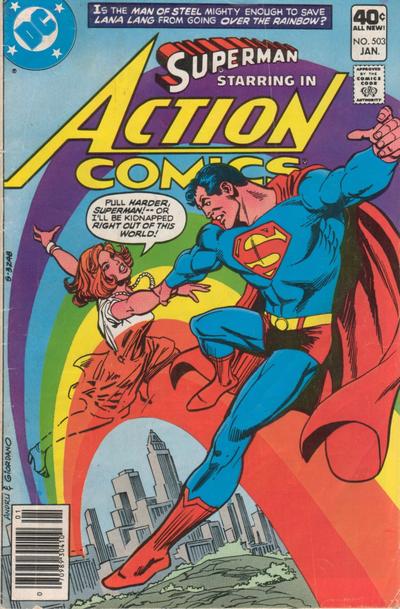 Cover for Action Comics (DC, 1938 series) #503