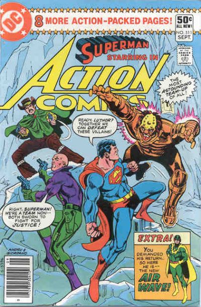 Cover for Action Comics (DC, 1938 series) #511