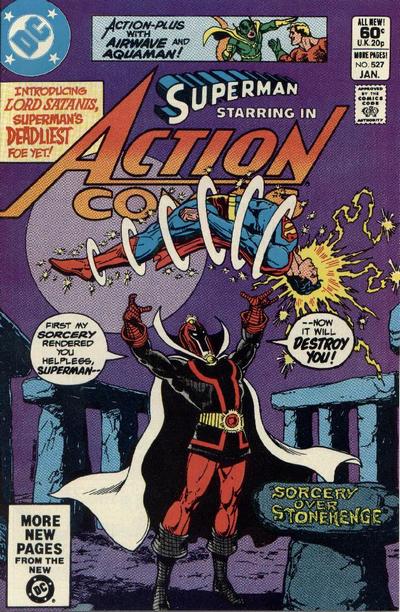Cover for Action Comics (DC, 1938 series) #527 [Direct]