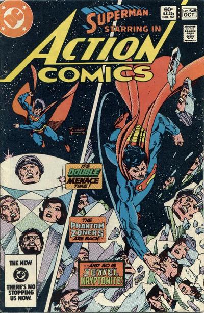 Cover for Action Comics (DC, 1938 series) #548 [Direct]