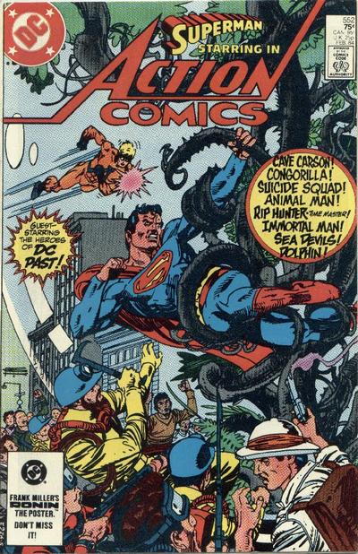 Cover for Action Comics (DC, 1938 series) #552 [Direct]