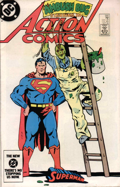Cover for Action Comics (DC, 1938 series) #560 [Direct]
