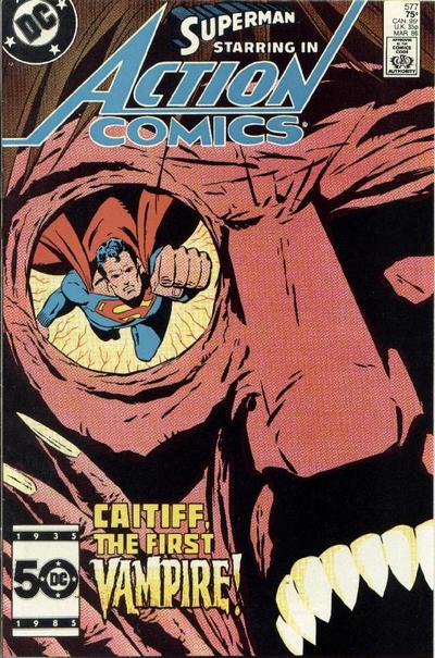 Cover for Action Comics (DC, 1938 series) #577 [Direct]