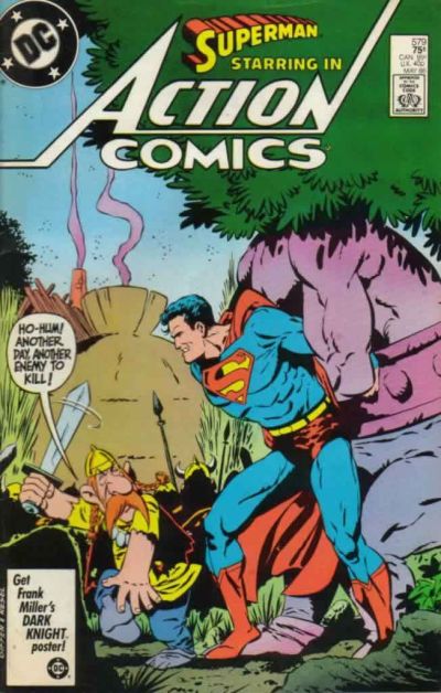 Cover for Action Comics (DC, 1938 series) #579 [Direct]