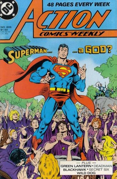 Cover for Action Comics Weekly (DC, 1988 series) #606