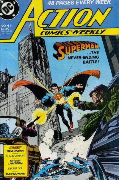 Cover for Action Comics Weekly (DC, 1988 series) #611