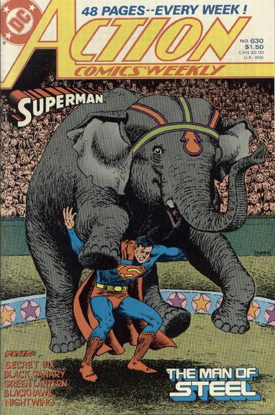 Cover for Action Comics Weekly (DC, 1988 series) #630