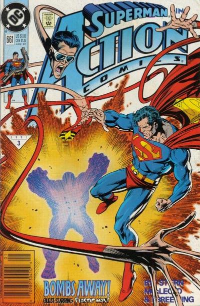 Cover for Action Comics (DC, 1938 series) #661 [Newsstand]