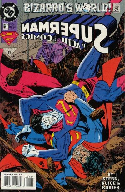 Cover for Action Comics (DC, 1938 series) #697 [Direct Sales]