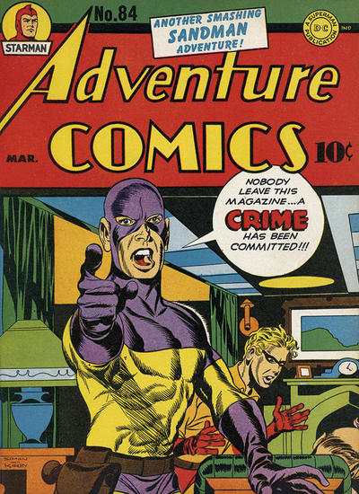 Cover for Adventure Comics (DC, 1938 series) #84