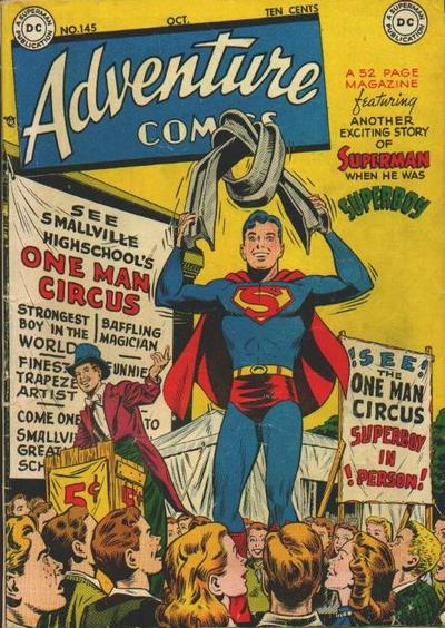 Cover for Adventure Comics (DC, 1938 series) #145