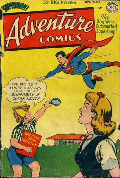 Cover for Adventure Comics (DC, 1938 series) #168