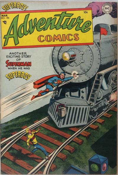 Cover for Adventure Comics (DC, 1938 series) #186