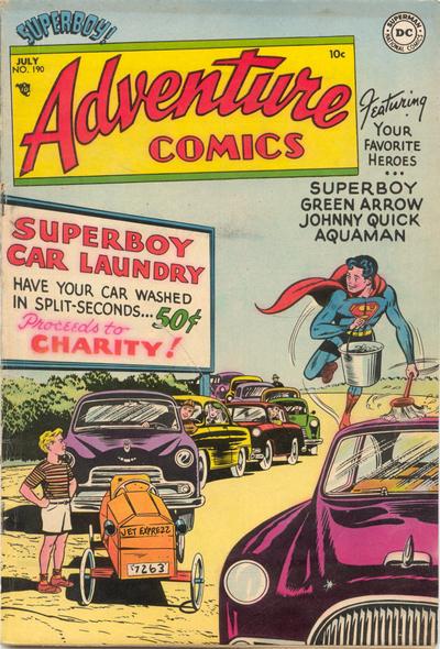 Cover for Adventure Comics (DC, 1938 series) #190