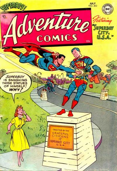 Cover for Adventure Comics (DC, 1938 series) #202