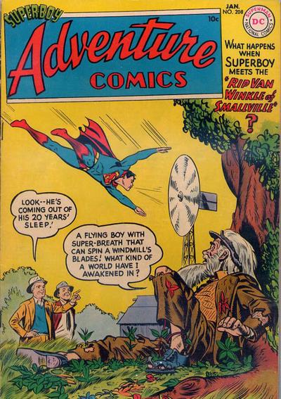 Cover for Adventure Comics (DC, 1938 series) #208