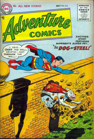 Cover for Adventure Comics (DC, 1938 series) #214