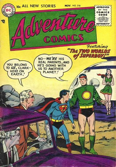 Cover for Adventure Comics (DC, 1938 series) #218
