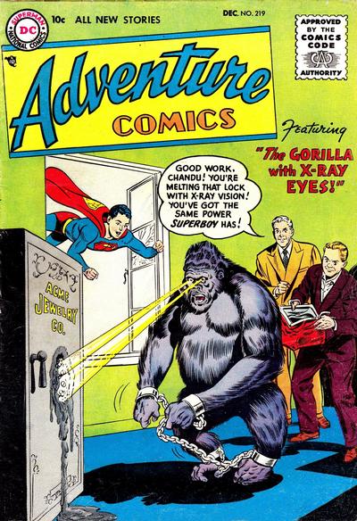 Cover for Adventure Comics (DC, 1938 series) #219