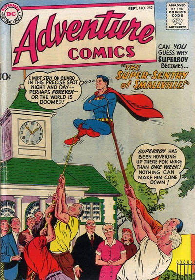 Cover for Adventure Comics (DC, 1938 series) #252