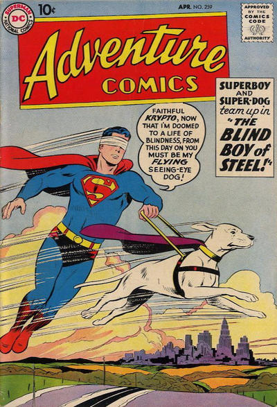 Cover for Adventure Comics (DC, 1938 series) #259