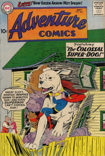 Cover for Adventure Comics (DC, 1938 series) #262