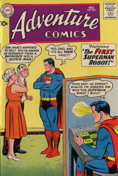 Cover for Adventure Comics (DC, 1938 series) #265