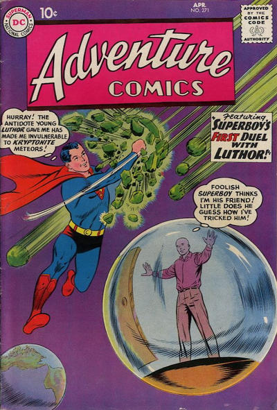 Cover for Adventure Comics (DC, 1938 series) #271