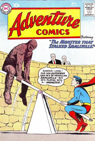 Cover for Adventure Comics (DC, 1938 series) #274