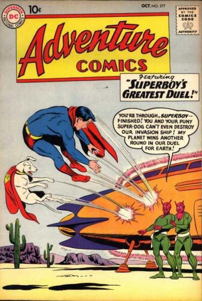 Cover for Adventure Comics (DC, 1938 series) #277