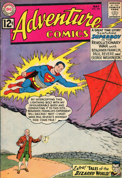 Cover for Adventure Comics (DC, 1938 series) #296