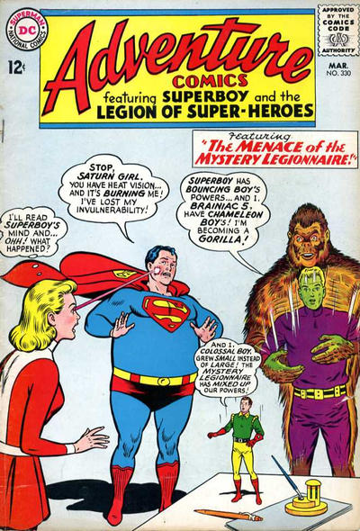 Cover for Adventure Comics (DC, 1938 series) #330