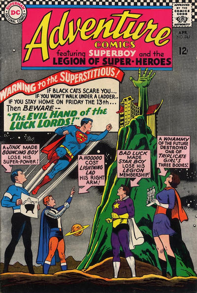 Cover for Adventure Comics (DC, 1938 series) #343