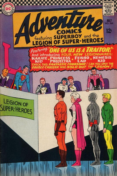 Cover for Adventure Comics (DC, 1938 series) #346