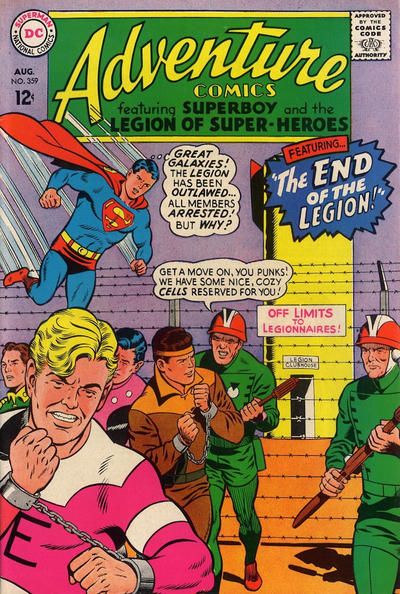 Cover for Adventure Comics (DC, 1938 series) #359