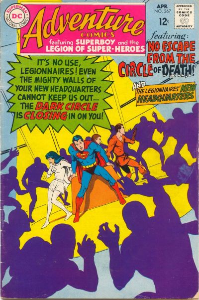 Cover for Adventure Comics (DC, 1938 series) #367