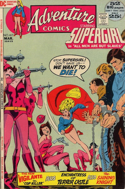 Cover for Adventure Comics (DC, 1938 series) #417