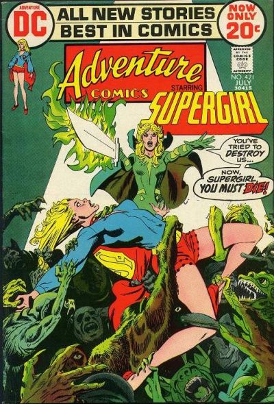 Cover for Adventure Comics (DC, 1938 series) #421