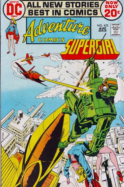 Cover for Adventure Comics (DC, 1938 series) #422