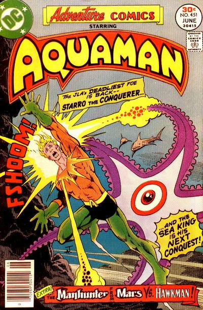 Cover for Adventure Comics (DC, 1938 series) #451