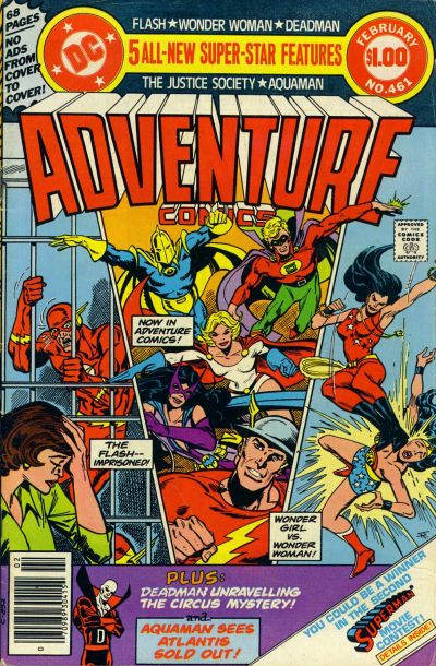 Cover for Adventure Comics (DC, 1938 series) #461