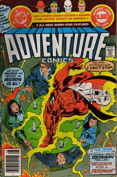 Cover for Adventure Comics (DC, 1938 series) #464