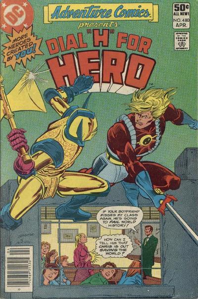 Cover for Adventure Comics (DC, 1938 series) #480 [Newsstand]