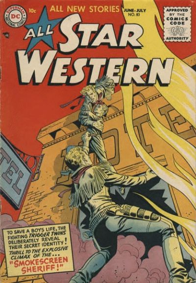 Cover for All Star Western (DC, 1951 series) #83