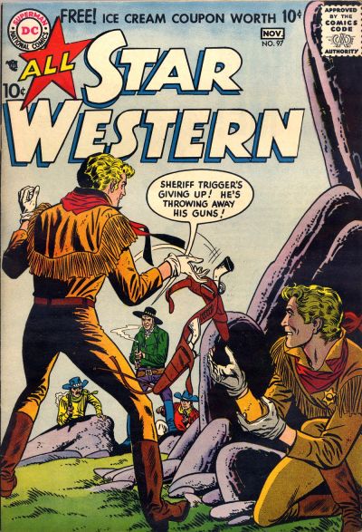 Cover for All Star Western (DC, 1951 series) #97