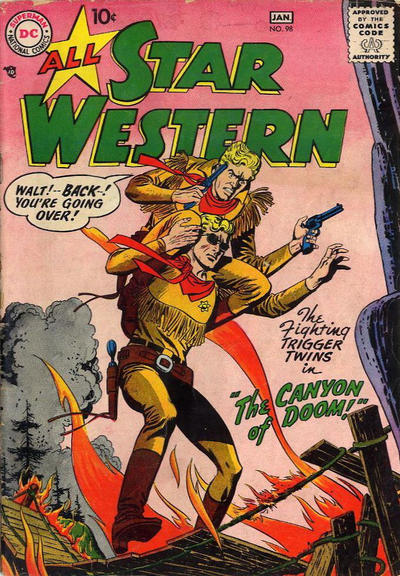 Cover for All Star Western (DC, 1951 series) #98